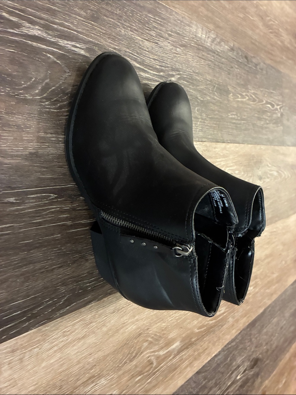 Arizona Jean Company Women's Black Ankle Booties - Picture 4 of 5